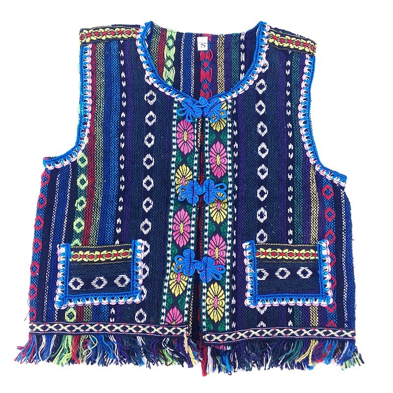 Vesta din material textil cu modele populare Traditionale, copii