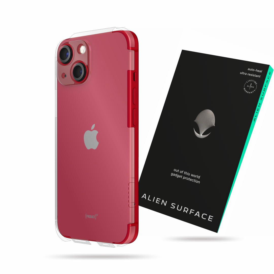 Folie Alien Surface, Apple iPhone 13 Mini, protectie spate, laterale