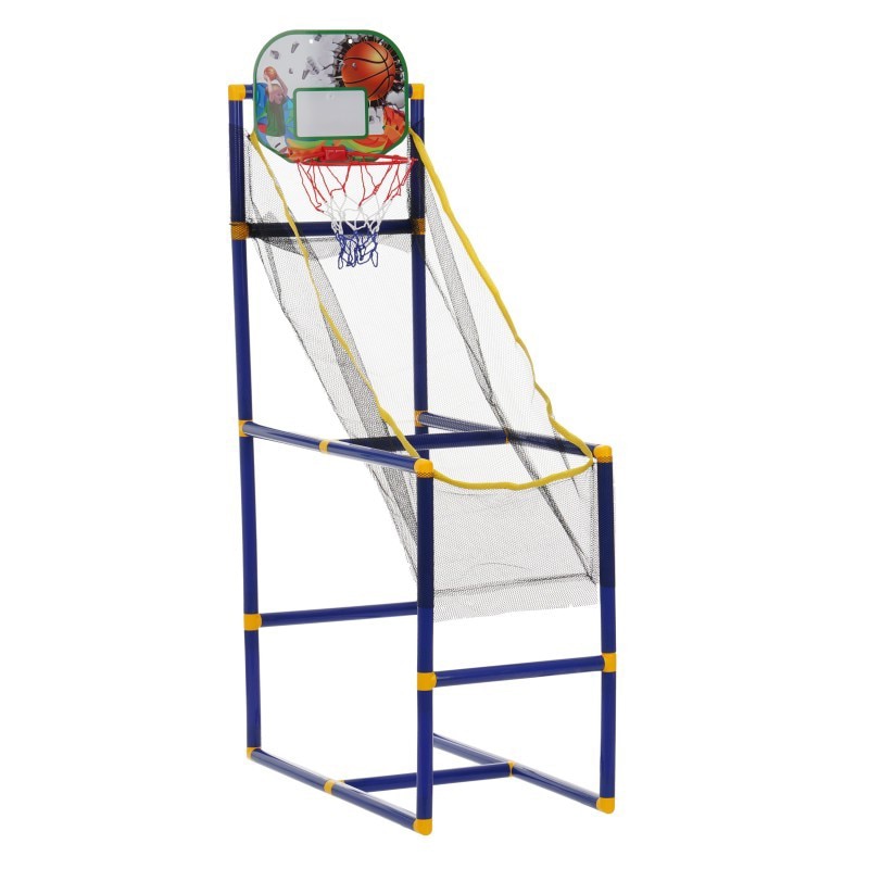 Cos de baschet Felis, A stabilit, Stand, Mesh, Ball, 5 + ani, Multicolor