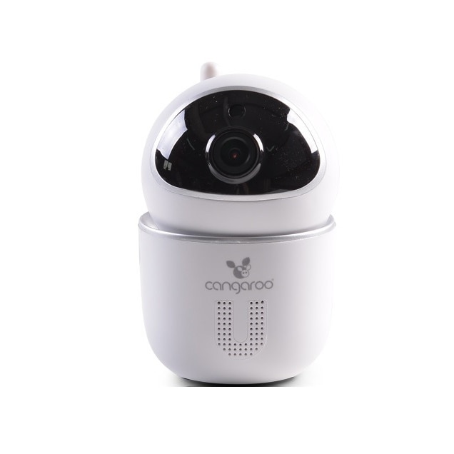 Camera video pentru supravegherea bebelusului Cangaroo Hype Wi-Fi/LAN, 3MP( rezolutie 1984 x 1488 ), control din aplicatie Android/ iOS, senzor miscare, vedere nocturna IR, comunicare audio bidirectionala
