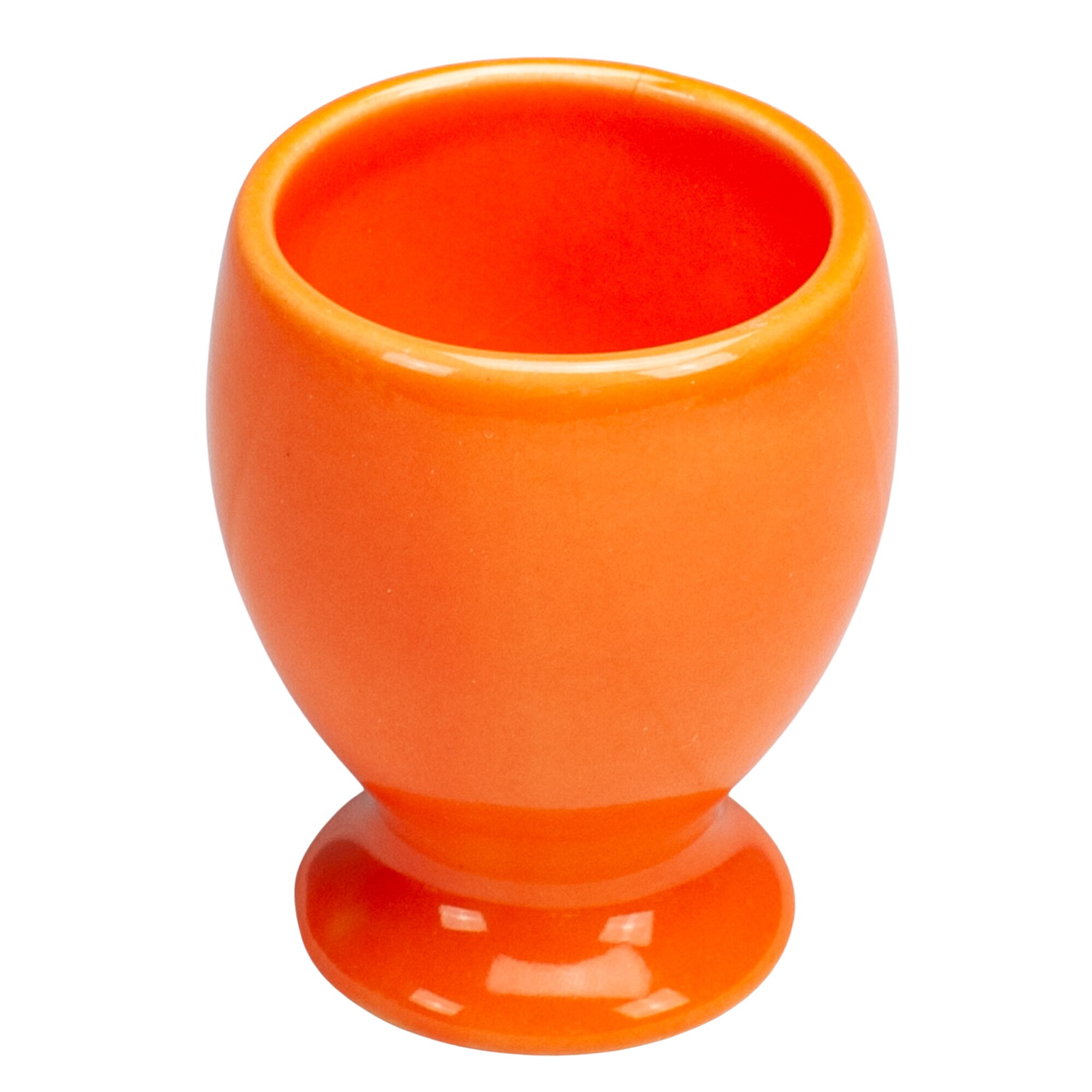 Suport de ou cu model, Cesiro, 6 cm inaltime, Portocaliu Tropical