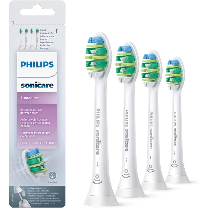 Комплект от 4 глави за четка за зъби Philips Sonicare