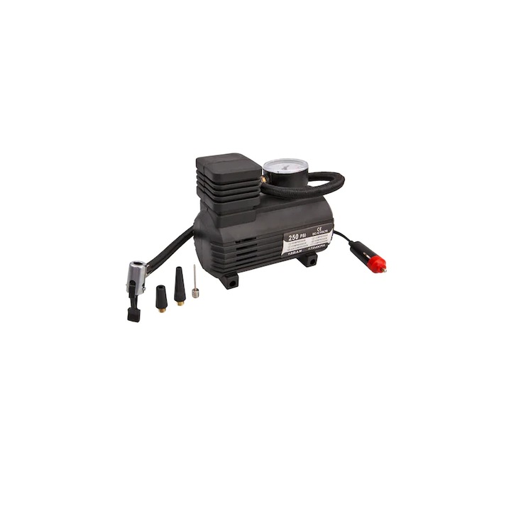 Въздушен компресор, Tiessa, 12v, 250 psi, 18 bar
