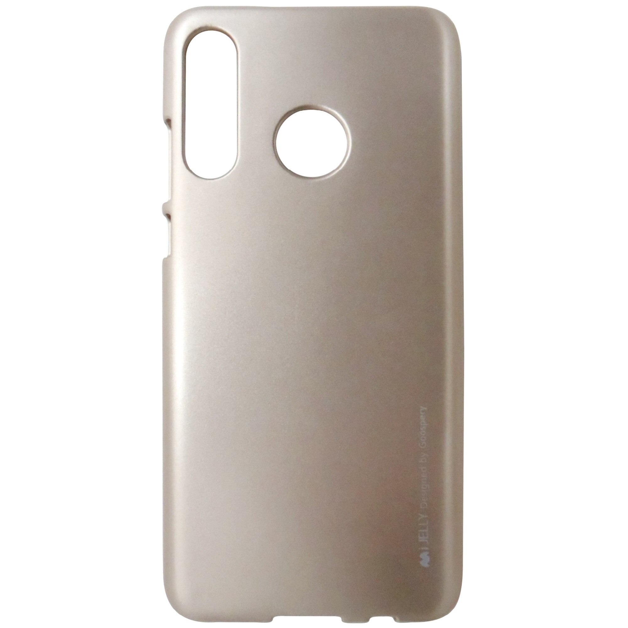 Husa silicon Mercury Goospery i-Jelly auriu metalic pentru Huawei P30 Lite