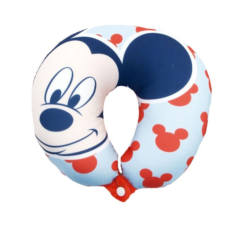 Perna pentru gat din poliester, Mickey Mouse, albastra