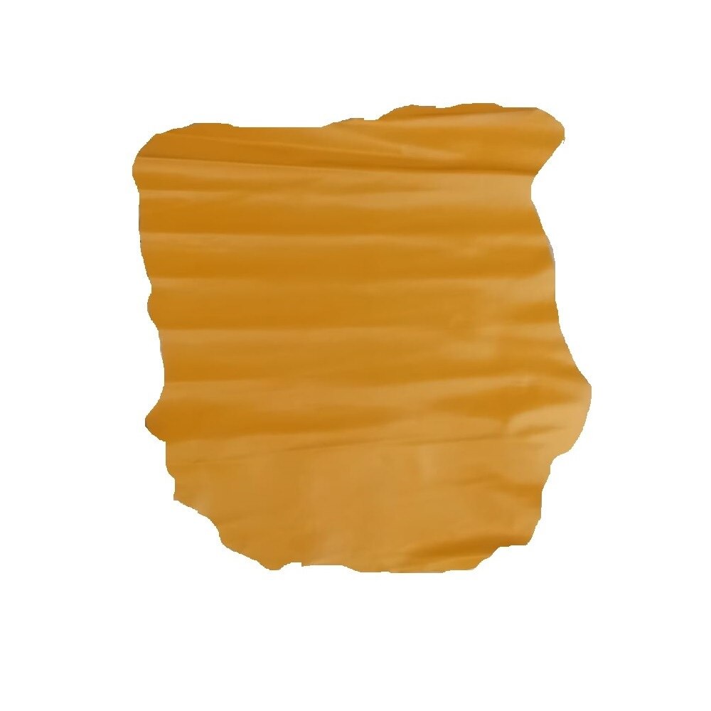 Piele capra, captuseala galben/mustar, 0.6-0.8mm