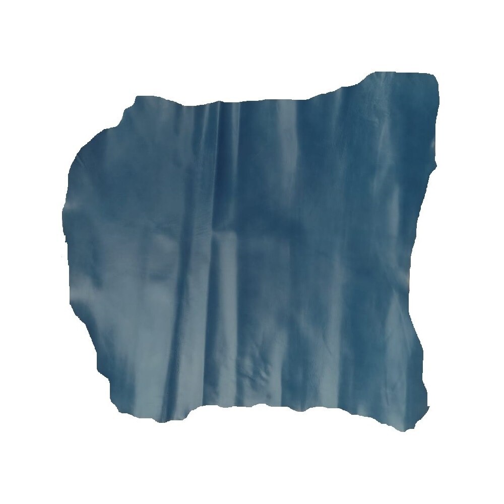 Piele capra, captuseala albastru,0,6-0,8mm