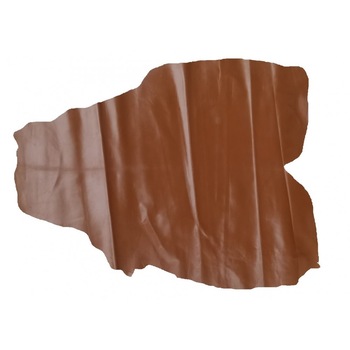 Piele capra, captuseala maro lucios, 0,6-0,8mm Piele capra, captuseala maro lucios, 0,6-0,8mm