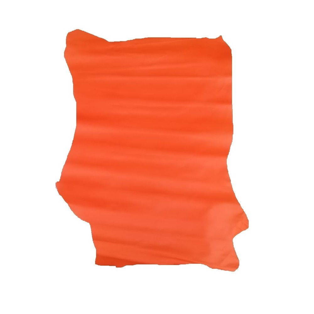 Piele capra, captuseala portocaliu, 0.6-0,8mm