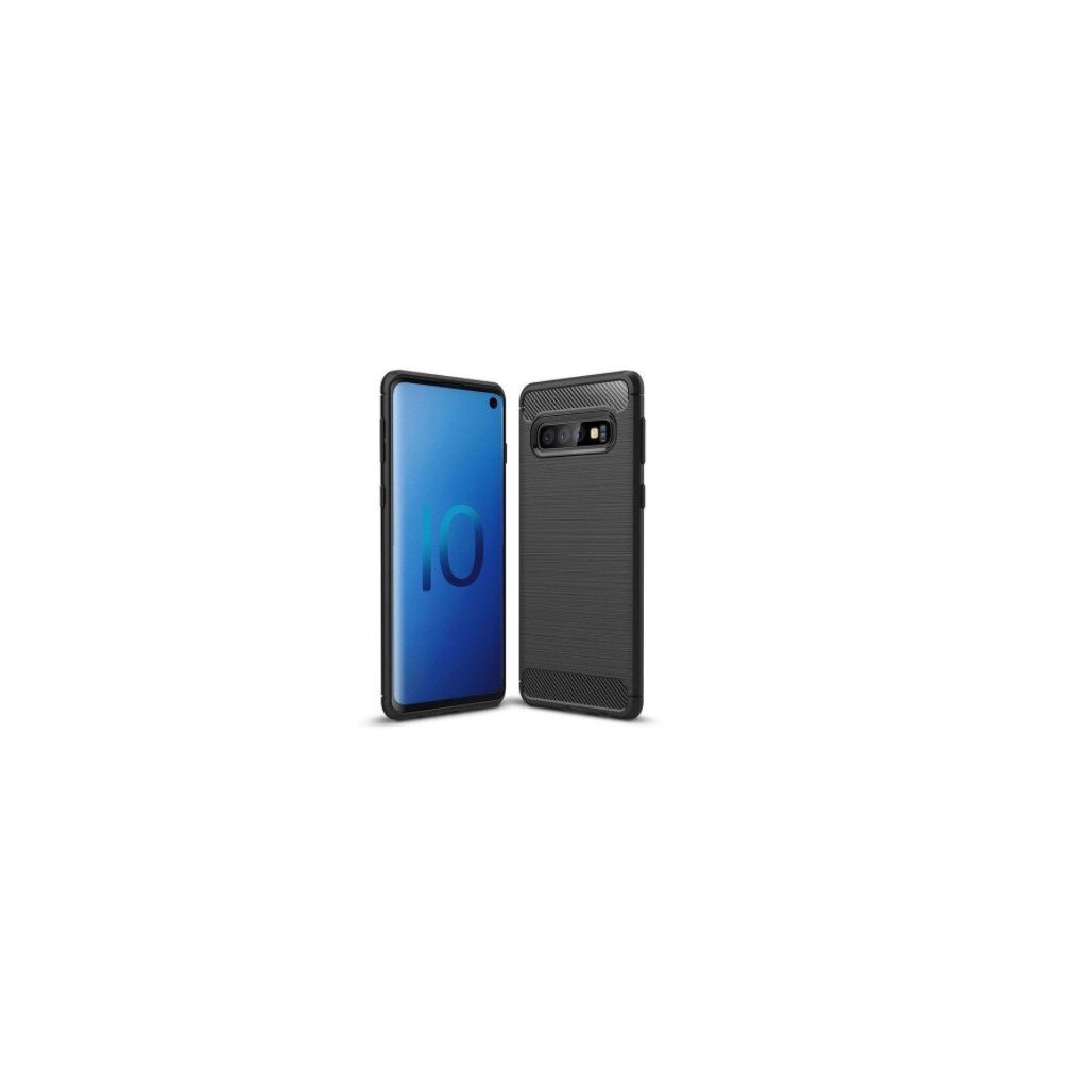 Husa soft din silicon pentru Samsung Galaxy S10, bumper, Negru