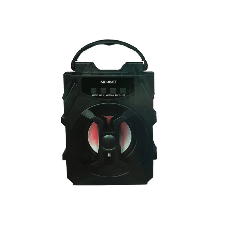 Boxa portabila mh-02bt, bluetooth, USB, micro SD, radio FM. JRH®