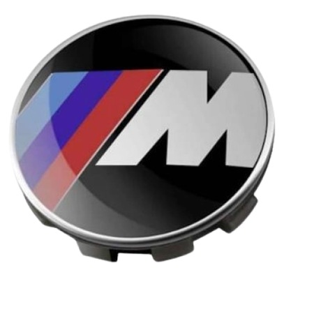 Capac roti, M power 68mm, pentru jante aliaj BMW, Black Line Edition ...