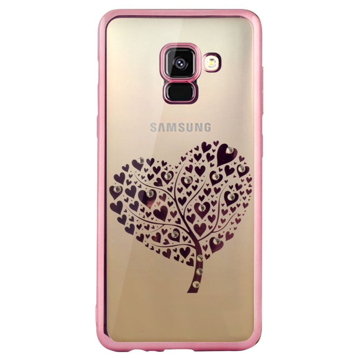 Carcasa Fashion Samsung Galaxy A8 2018 Tree Heart Roz Beeyo