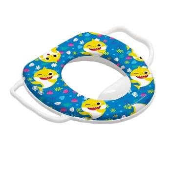 Reductor baie din plastic, Baby Shark, albastru Reductor baie din plastic, Baby Shark, albastru