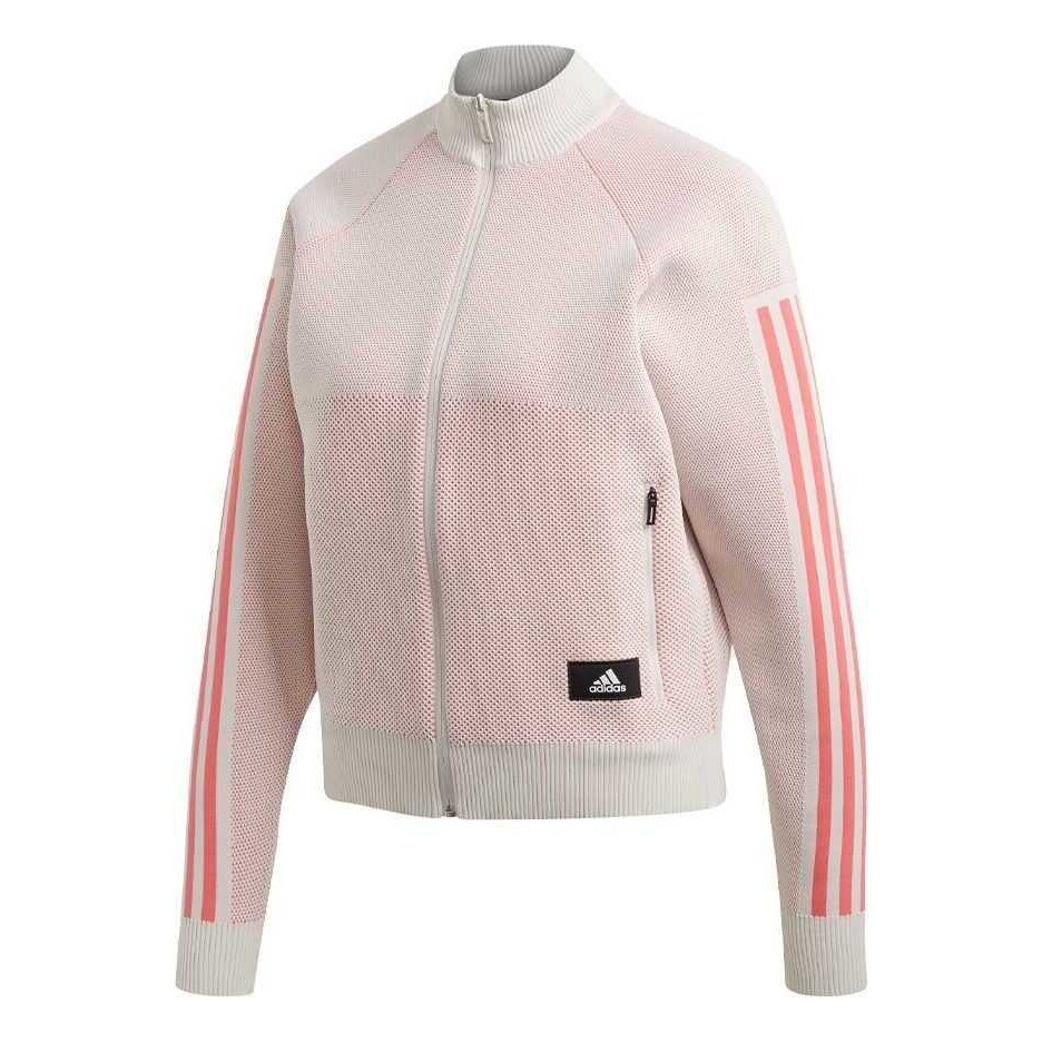 Bluza Sport Dama Adidas W Id Knit DT2852, Roz, L