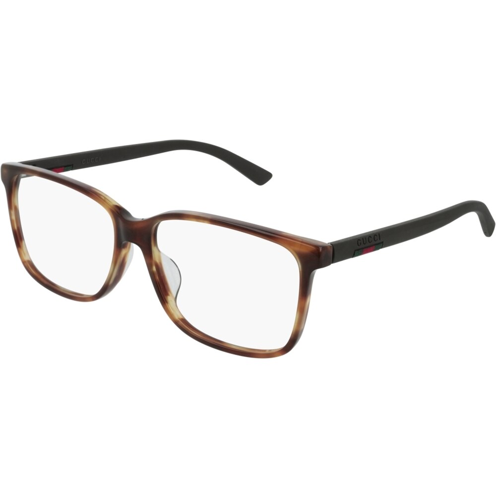 Rame ochelari de vedere pentru barbati Gucci GG0426OA 008, Havana, 58 mm