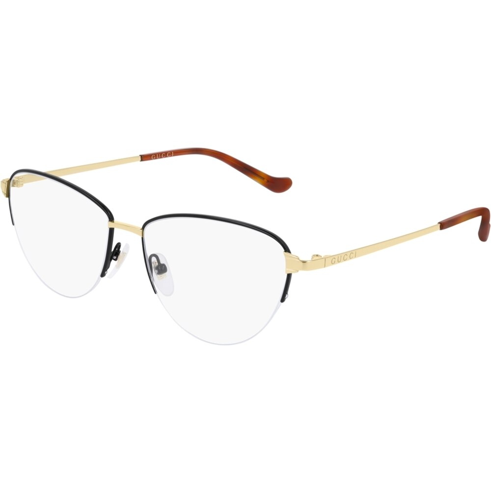 Rame ochelari de vedere de dama Gucci GG0580O 002, Negru, 55 mm
