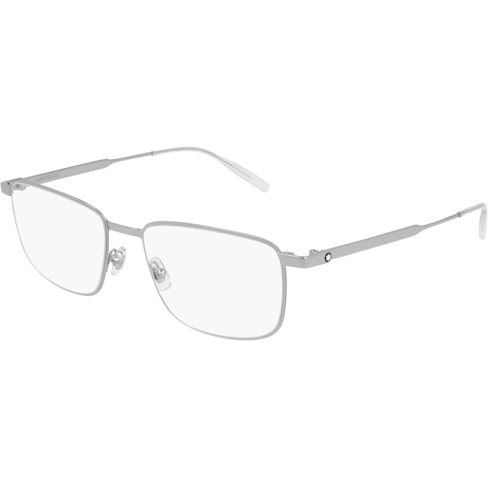 Rame ochelari de vedere pentru barbati Montblanc MB0146O 006, Argintiu, 57 mm