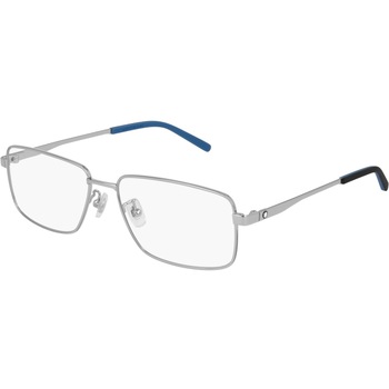 Rame ochelari de vedere pentru barbati Montblanc MB0108O 003, Argintiu, 57 mm Rame ochelari de vedere pentru barbati Montblanc MB0108O 003, Argintiu, 57 mm