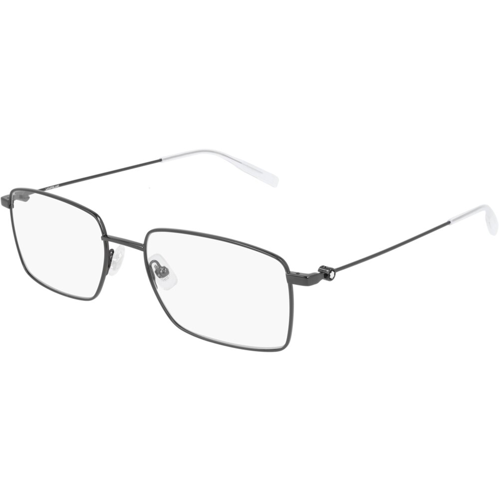 Rame ochelari de vedere pentru barbati Montblanc MB0076O 001, Argintiu, 55 mm