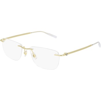 Rame ochelari de vedere pentru barbati Montblanc MB0169O 002, Auriu, 55 mm Rame ochelari de vedere pentru barbati Montblanc MB0169O 002, Auriu, 55 mm