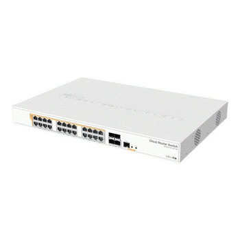 Cloud Router Switch 24 x Gigabit PoE+ Out 450W, 4 x SFP+ 10Gbps - Mikrotik CRS328-24P-4S+RM Cloud Router Switch 24 x Gigabit PoE+ Out 450W, 4 x SFP+ 10Gbps - Mikrotik CRS328-24P-4S+RM
