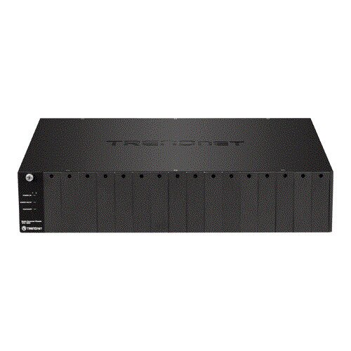 Sasiu cu 16 porturi pentru media convertoare - TRENDnet TFC-1600