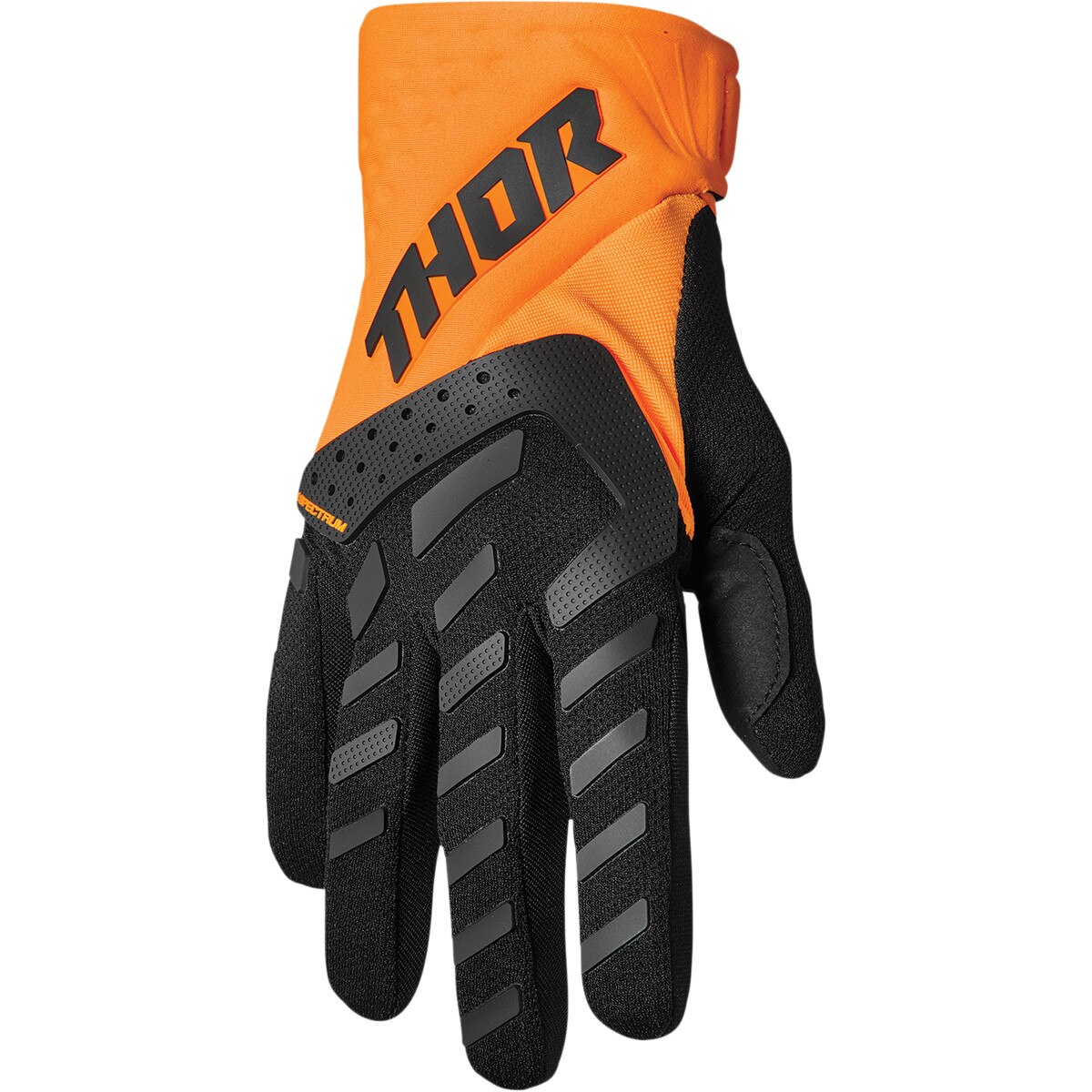 Manusi enduro pentru copii, Thor Spectrum Negru/Orange, L