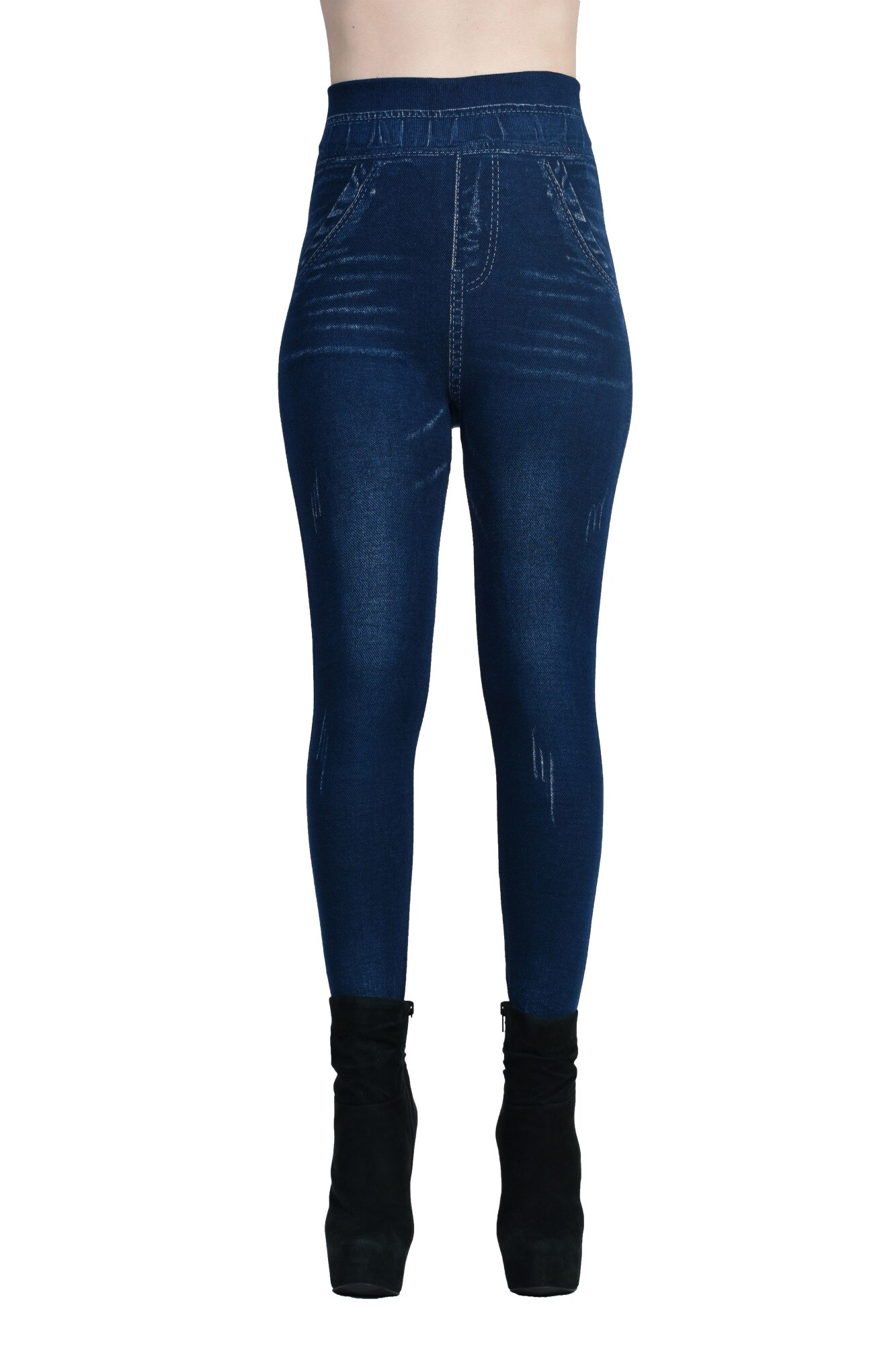 Colanti Blugi Modelatori Bleumarin B411, Bleumarin