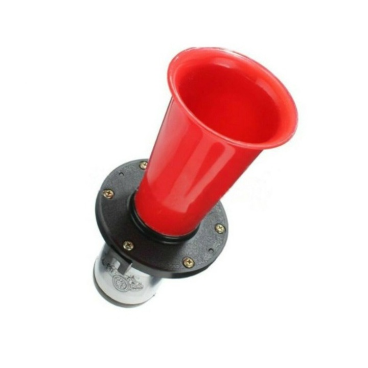 Claxon Goarna Flexzon, Sunet Vintage, 110 dB, 12V, 22,5cm