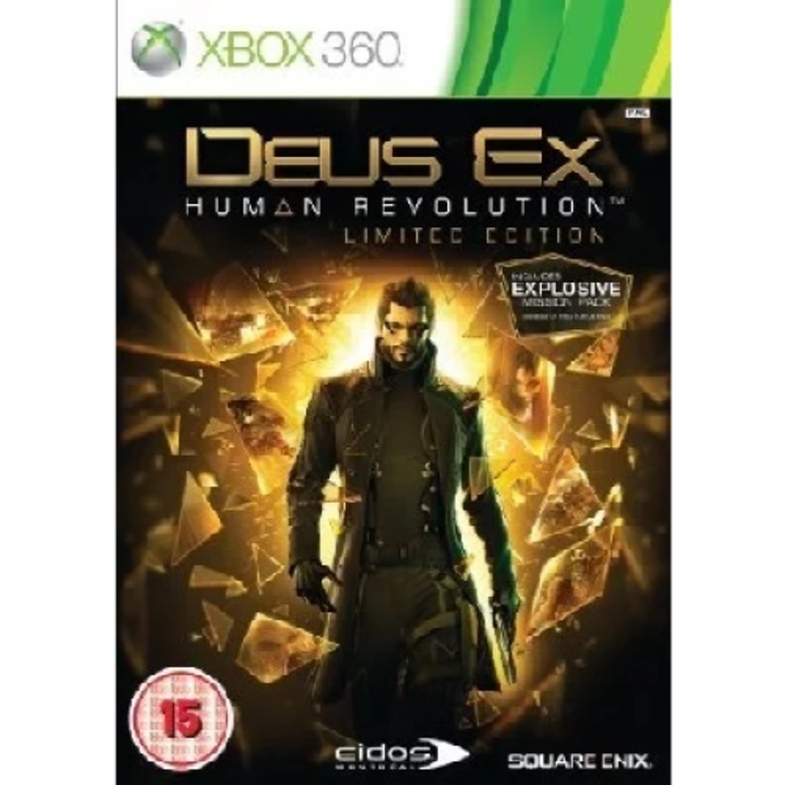 Deus Ex: Human Revolution Directors cut (Xbox 360 - Dobozos játék)