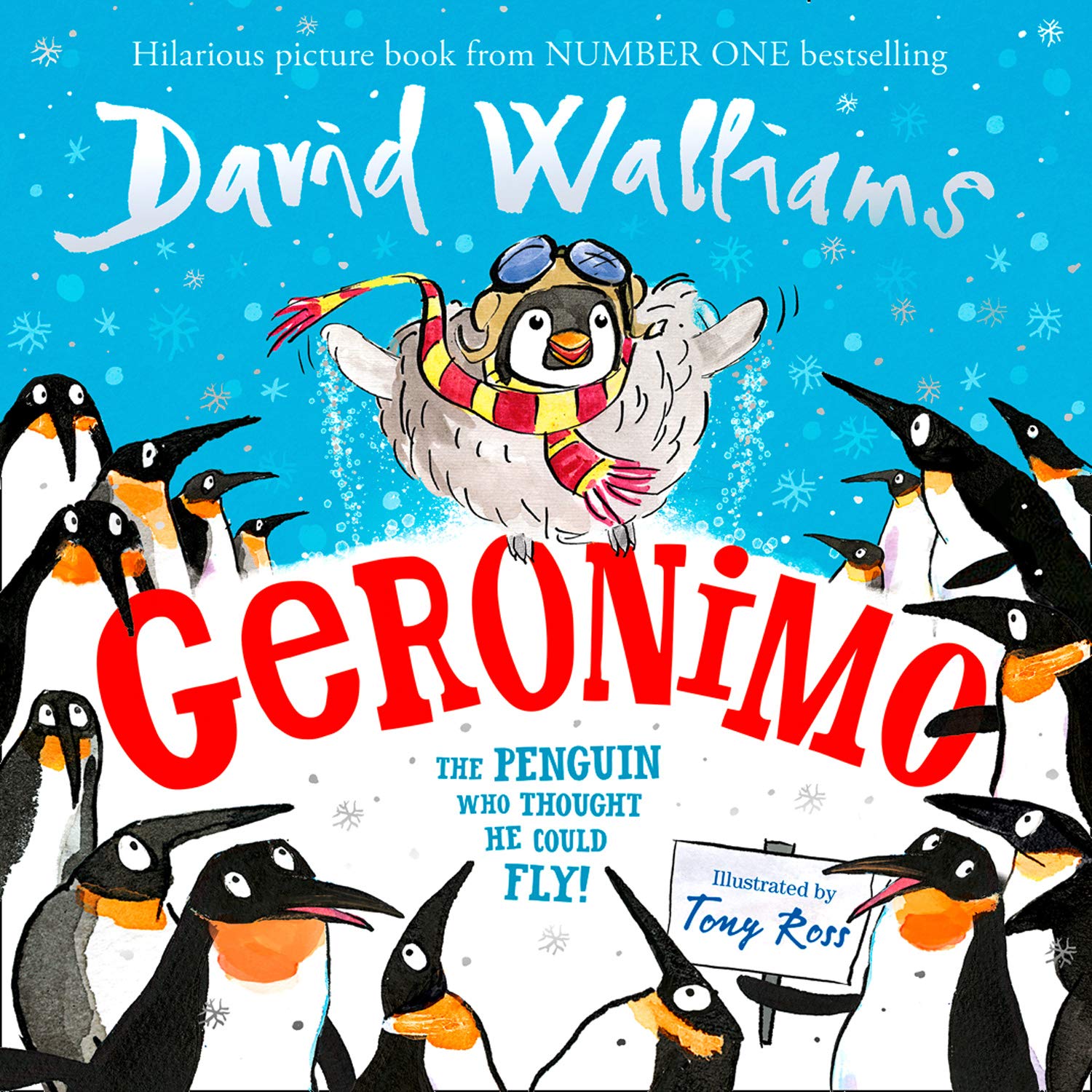 Geronimo: The Penguin who thought he could fly! - David Walliams