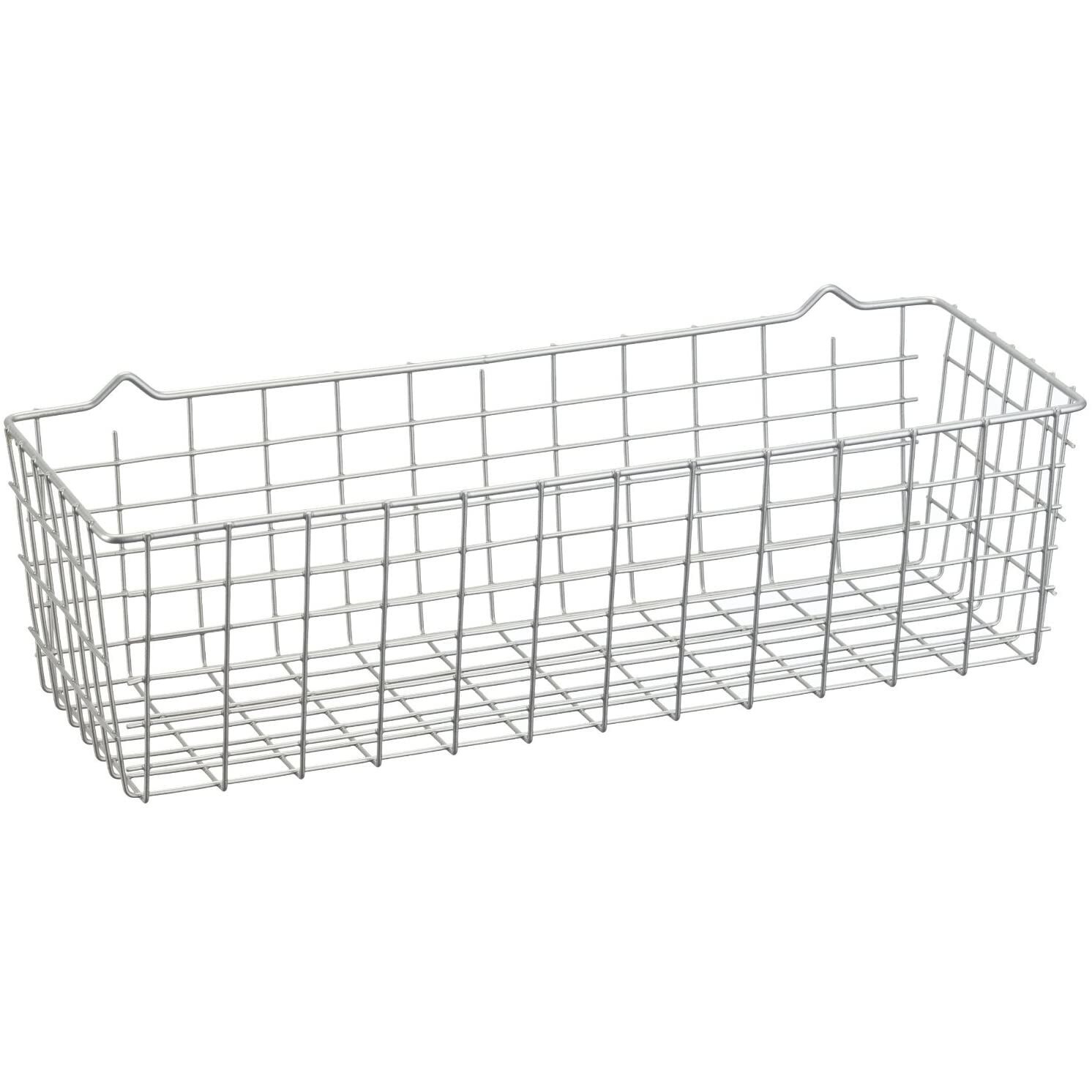 Cos multifunctional pentru organizare si depozitare Koala, finisaj gri, 33x12x9 cm