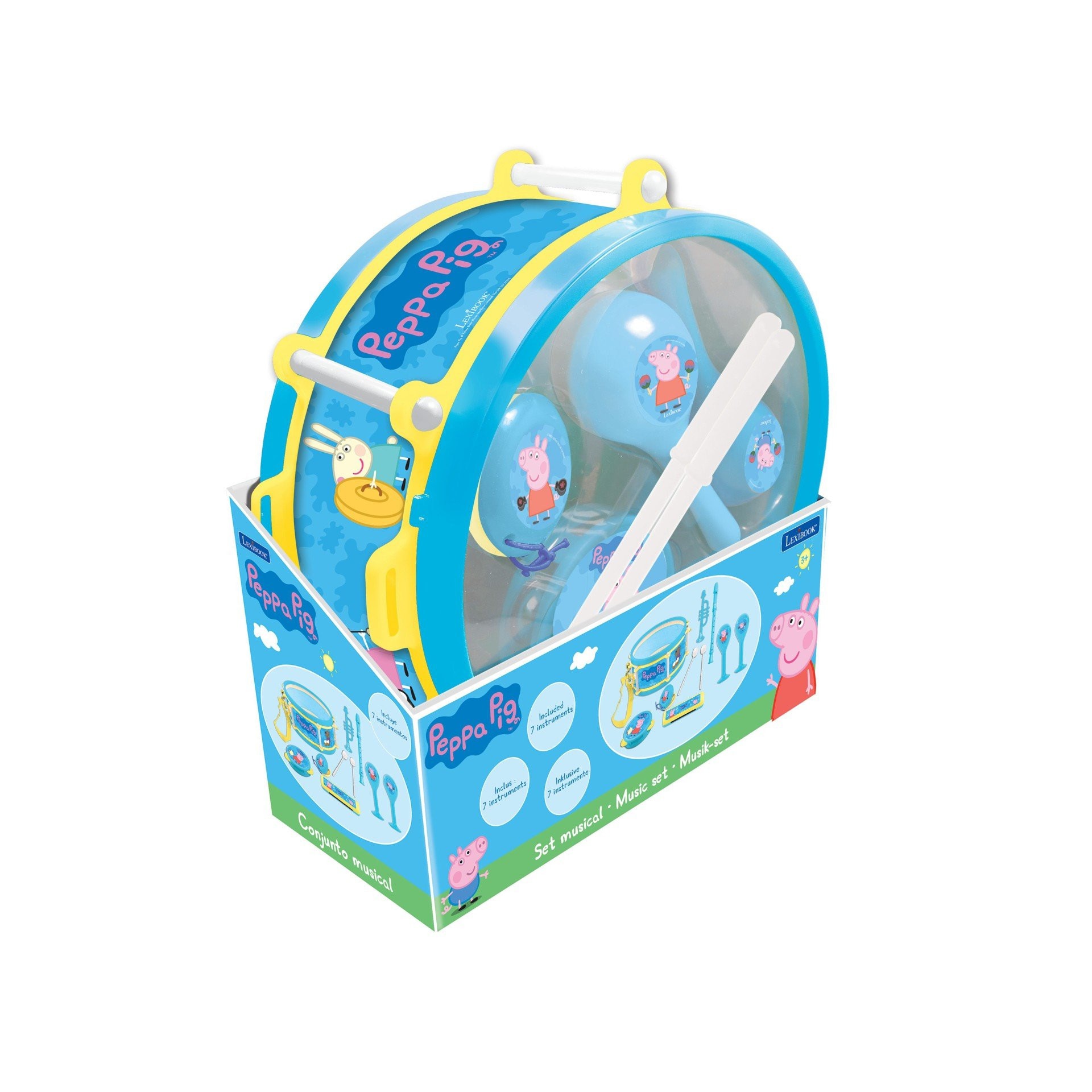 Set instrumente muzicale Peppa Pig, 7 piese