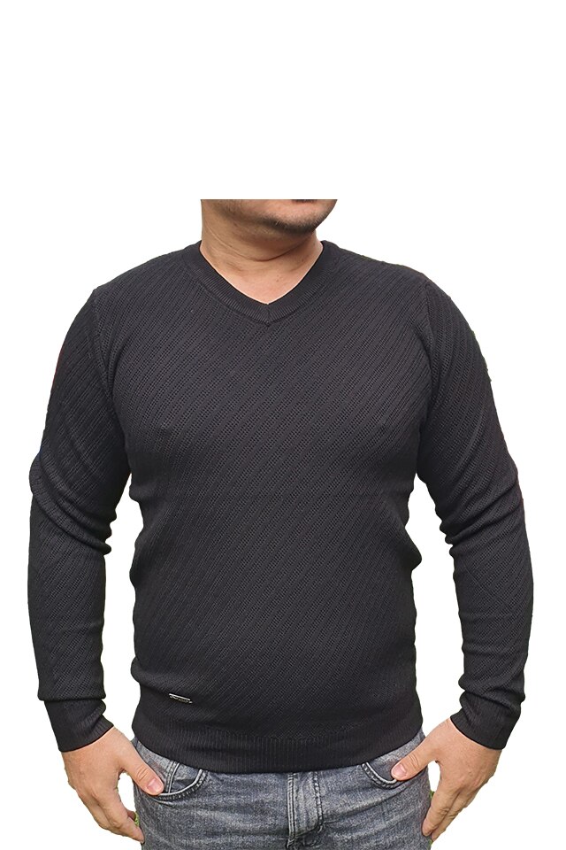 Pulover barbati, Ares, model CITY COLLECTION, Negru