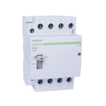Contactor modular 63A 4P 230V Noark Ex9CH63M 50/60Hz Contactor modular 63A 4P 230V Noark Ex9CH63M 50/60Hz