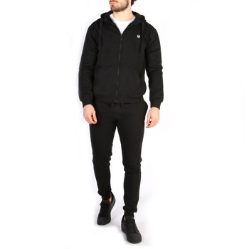 Trening Sergio Tacchini Hoodie - 103-10017_0002 2756, Negru Trening Sergio Tacchini Hoodie - 103-10017_0002 2756, Negru