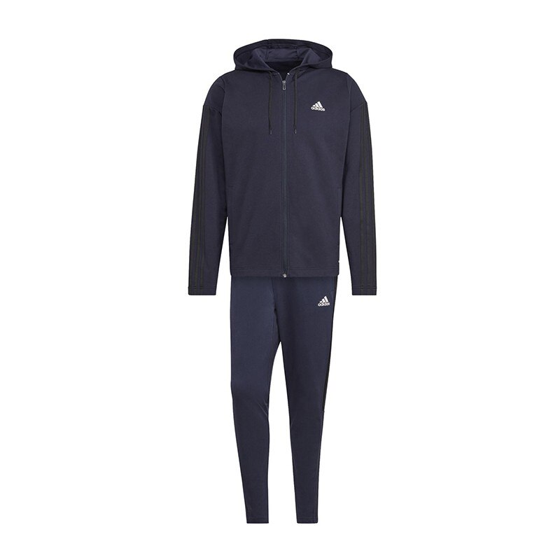 Trening Adidas Sportswear Ribbed H42015, Barbati, Bleumarin