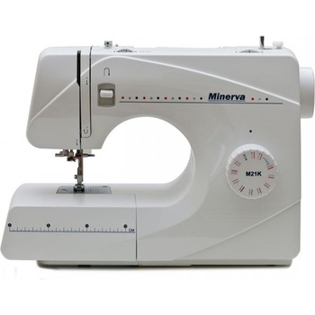 Masina de cusut electromecanica Minerva M21K, 21 programe, 800 imp/min, 85W, Alb Masina de cusut electromecanica Minerva M21K, 21 programe, 800 imp/min, 85W, Alb