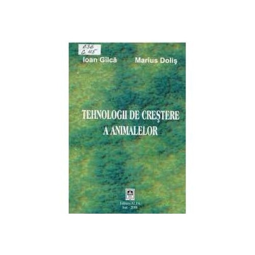 Tehnologii de crestere a animalelor, Marius Dolis