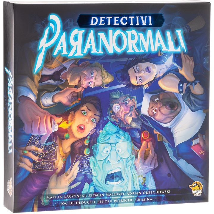 Joc Detectivi Paranormali, limba romana, 2-6 jucatori, +12 ani