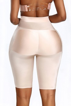 Colanti modelatori cu efect de push-up, Bej Colanti modelatori cu efect de push-up, Bej