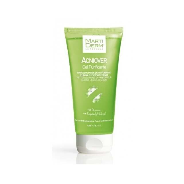 Gel curatare pentru fata Acniover Martiderm