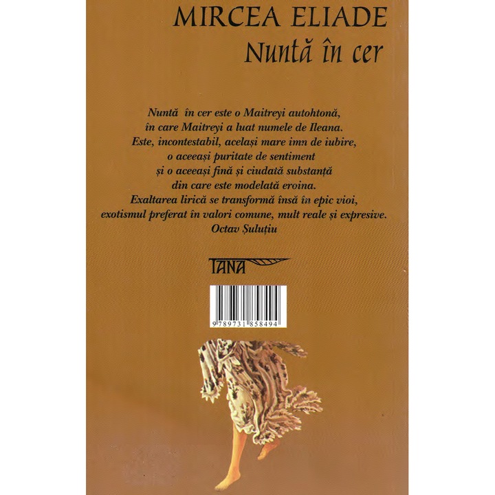 Nunta in cer - Mircea Eliade