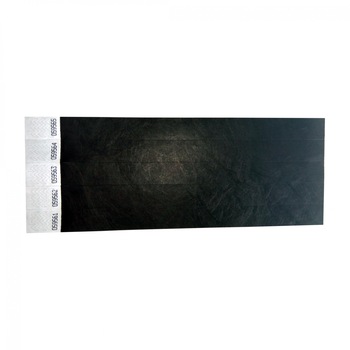 Set 300 buc. bratari de identificare (de intrare / acces evenimente) din hartie tyvek 3/4'' culoare negru Set 300 buc. bratari de identificare (de intrare / acces evenimente) din hartie tyvek 3/4'' culoare negru