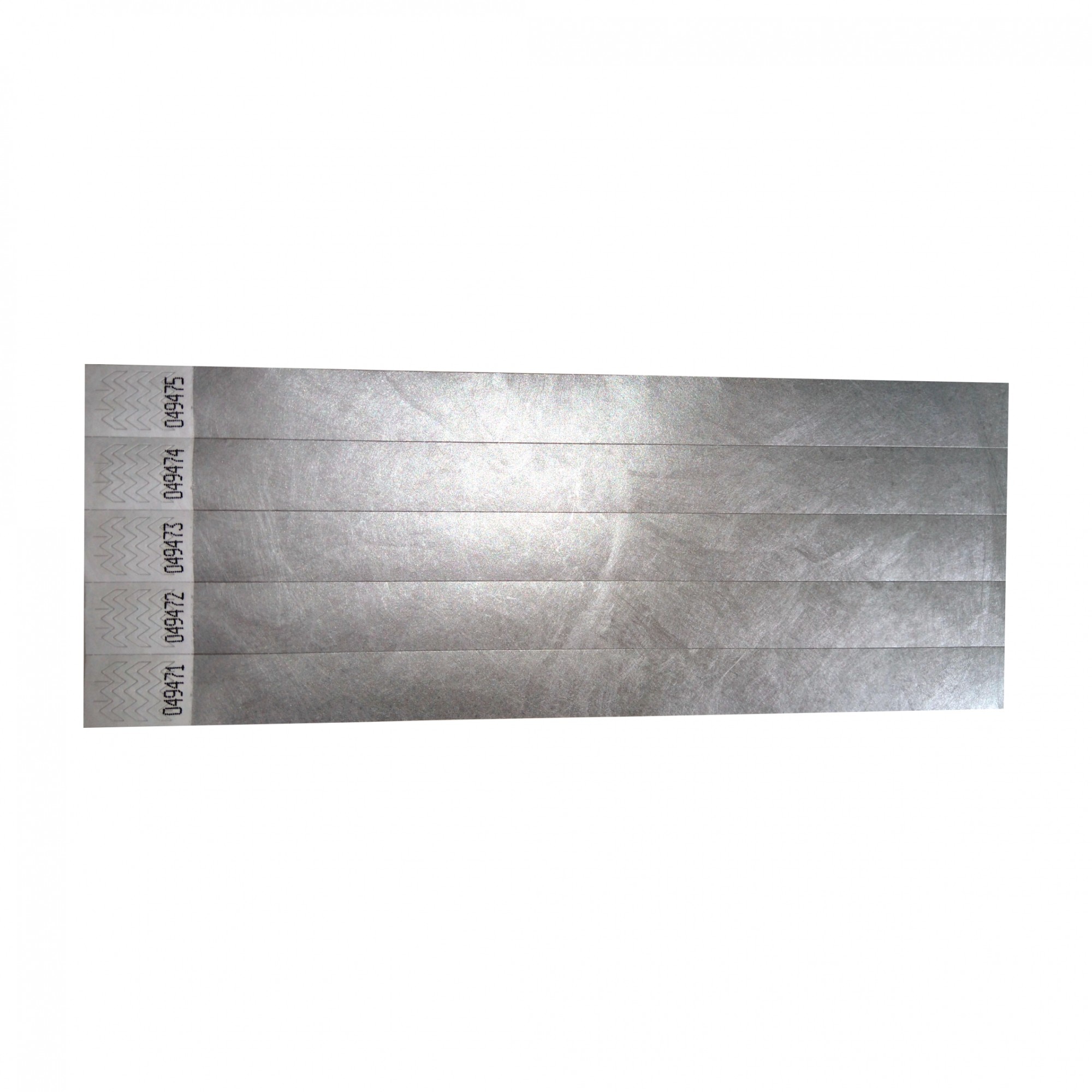 Set 300 buc. bratari de identificare (de intrare / acces evenimente) din hartie tyvek 3/4'' culoare silver
