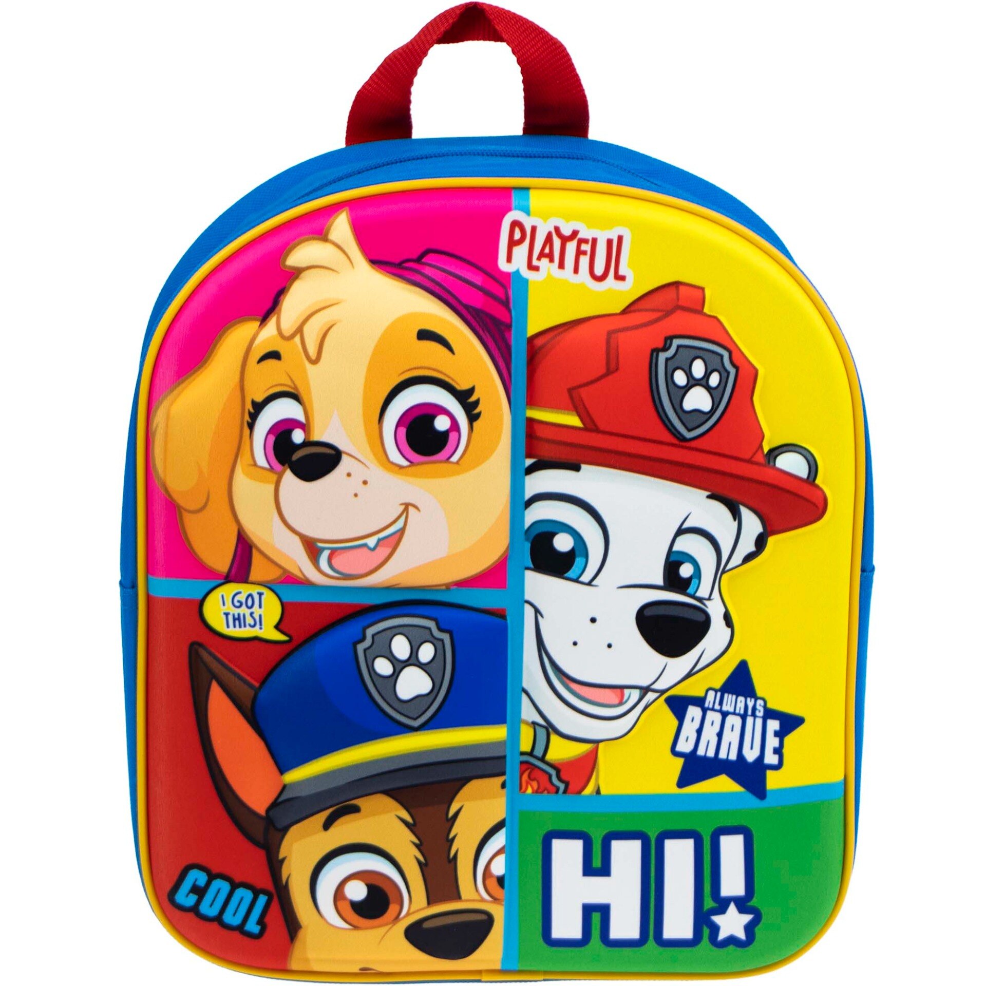 Ghiozdan Paw Patrol Always Brave 3D, 30 x 26 x 10 cm