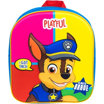 Ghiozdan Paw Patrol Chase 3D, 30 x 26 x 10 cm Ghiozdan Paw Patrol Chase 3D, 30 x 26 x 10 cm