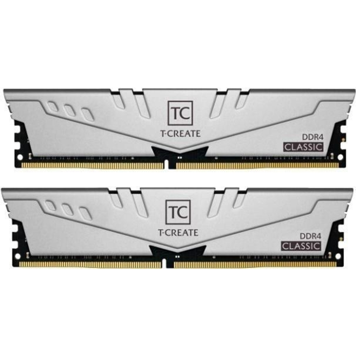 Оперативна памет Team Group T-Create Gray 16GB (2 x8GB) 3200MHz DDR4 CL22-22-22-52 1.2V 4-CCD16GC22-3200 EoL