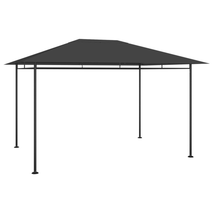 Pavilion vidaXL, antracit, 384x281x270 cm, 180 g/m², 14.6 kg